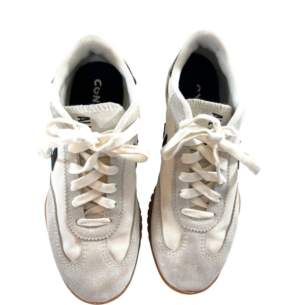 Converse A08262C Womens Sneakers White/Black Size 5 - Picture 2 of 9